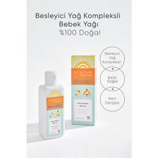 IVA NATURA Organik Bebek Yağı Badem Özlü 125 ML
