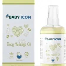 Baby Icon Yeni Doğan Bebek Bakım Masaj Yağı Bebe Yağı Baby Oil 100ML