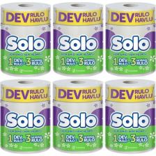 Solo Dev Rulo 1=3 6'lı Kağıt Havlu