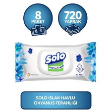 Islak Havlu Okyanus Ferahlığı 8'li Set 720 Yaprak